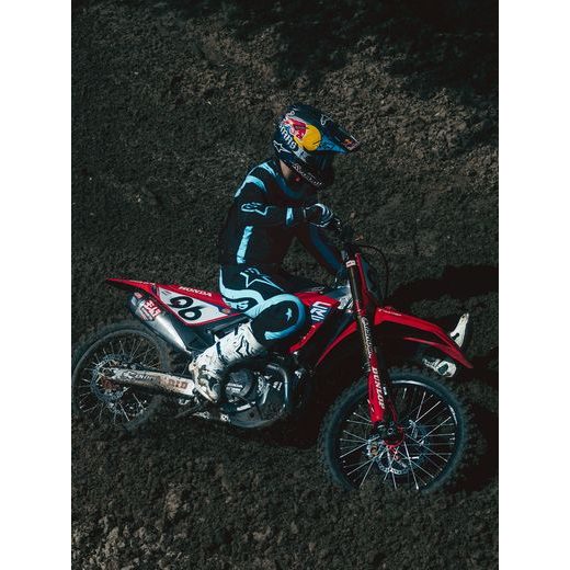 DRES SUPERTECH VESTA, ALPINESTARS (ČERNÁ/TYRKYSOVÁ) 2027