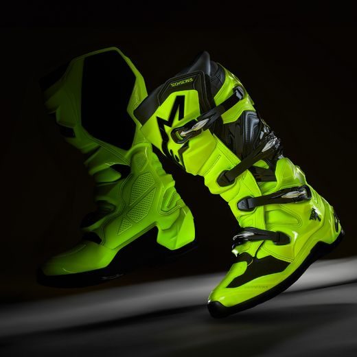 BOTY TECH 7, ALPINESTARS (ŽLUTÁ FLUO/ČERNÁ) 2025