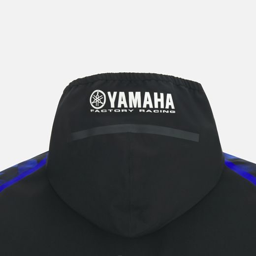 NEPROMOKAVÁ BUNDA FAN GEAR, MONSTER ENERGY YAMAHA (ČERNÁ,MODRÁ)