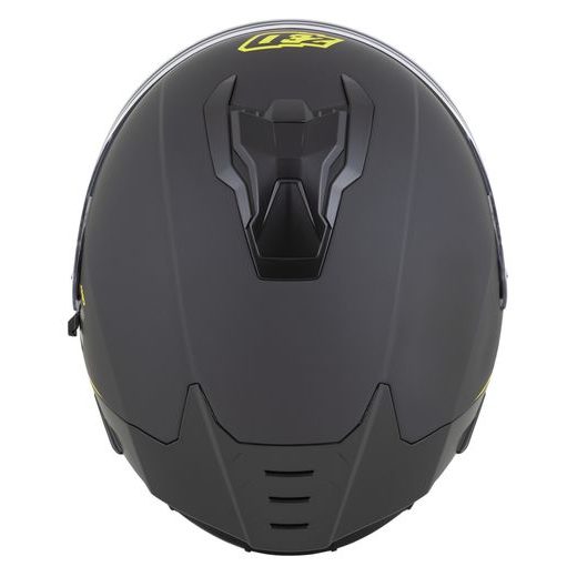PŘILBA K40, ZED (ČERNÁ MATNÁ/ŽLUTÁ FLUO) 2026