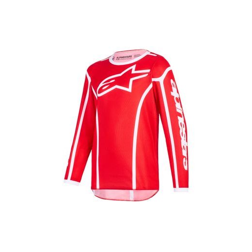 DRES FLUID APEX YOUTH, ALPINESTARS, DĚTSKÉ (ČERVENÁ/BÍLÁ) 2026