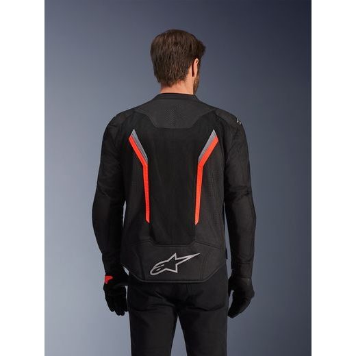 BUNDA AST V3 AIR, ALPINESTARS (ČERNÁ/ČERVENÁ/ŠEDÁ) 2026