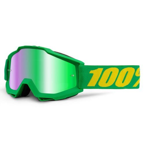 BRÝLE ACCURI FORREST, 100% - USA (ZELENÉ PLEXI + ČIRÉ PLEXI S ČEPY PRO SLÍDY)