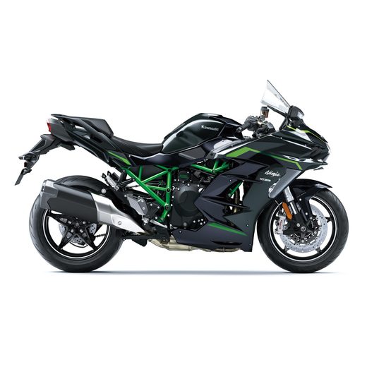 KAWASAKI NINJA H2 SX SE MY27 METALLIC CARBON GRAY / METALLIC DIABLO BLACK