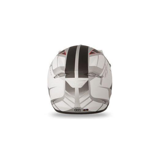 PŘILBA KINETIC IMPULSE, FLY RACING - USA (BÍLÁ/ČERNÁ)