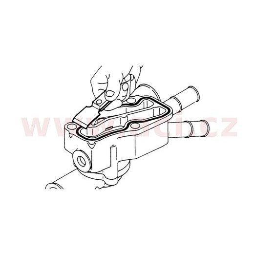 PLASTOVÉ DLÁTO NA ODSTRANĚNÍ STARÉHO TĚSNĚNÍ (ČEPEL ŠÍŘKY 15 MM) BIKESERVICE