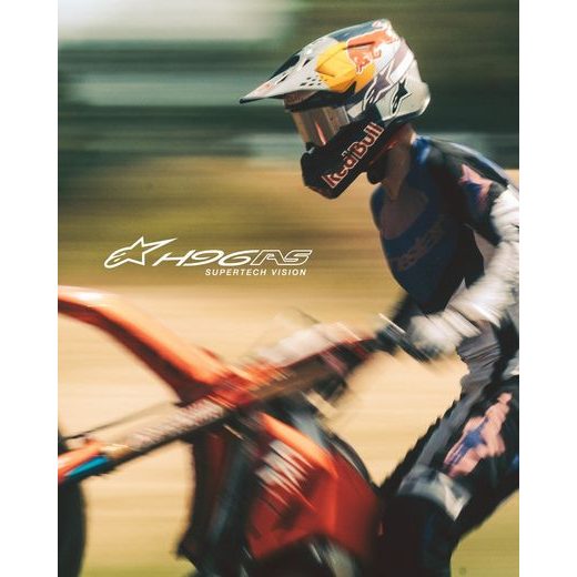 BRÝLE SUPERTECH VISION HUNTA96 XXV, ALPINESTARS (FIALOVÁ/BÍLÁ, ZRCADLOVÉ STŘÍBRNÉ PLEXI) 2026