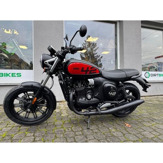 JAWA 42FJ EU5+ ČERNO/ČERVENÁ