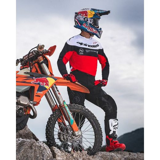 KALHOTY PRO-DURA, ALPINESTARS (ČERNÁ/BÍLÁ) 2025