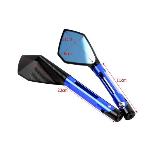 ZPĚTNÁ ZRCÁTKA M-STYLE 702 STREET CNC