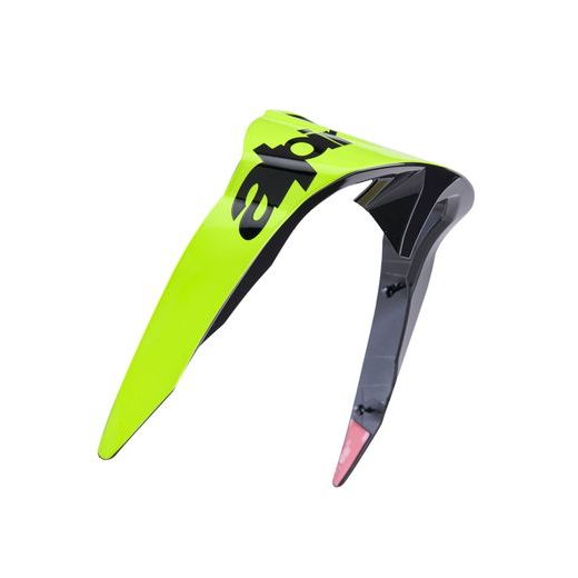 AERODYNAMICKÝ SPOILER PRO PŘILBY SUPERTECH R10 ARIUS STANDARDNÍ PROFIL, ALPINESTARS (ŽLUTÁ FLUO/ČERNÁ)