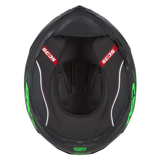 PŘILBA CASSIDA GT 2.1 FLASH (ČERNÁ MATNÁ/ZELENÁ FLUO/TMAVĚ ŠEDÁ) PLEXI S PŘÍPRAVOU PRO PINLOCK