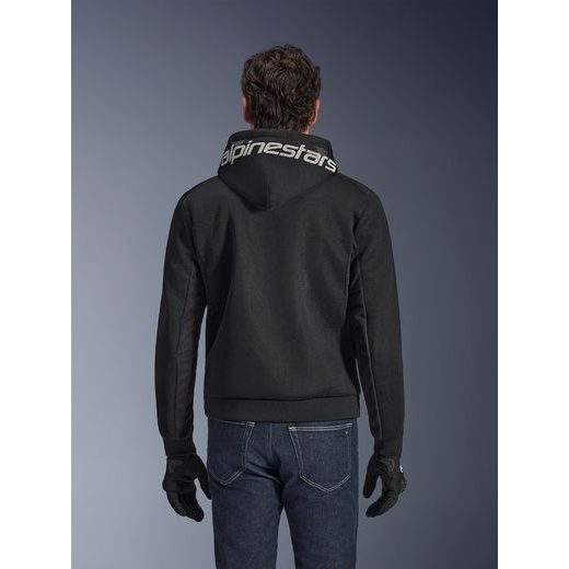 BUNDA CHROME SUPERAIRFLOW, ALPINESTARS (ČERNÁ/TMAVĚ ŠEDÁ/BÍLÁ) 2026