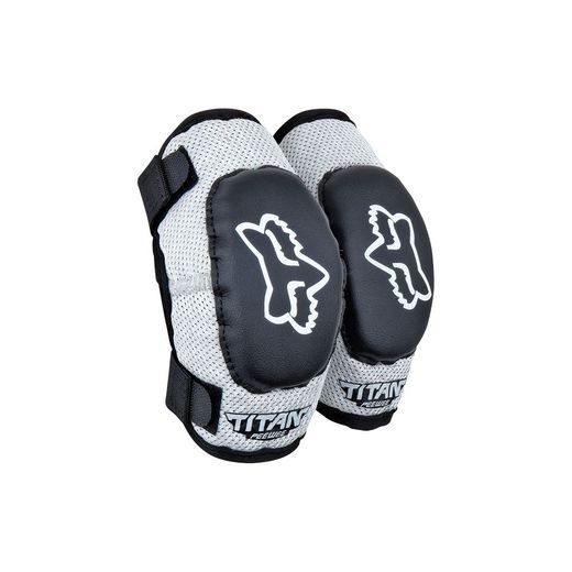 FOX DĚTSKÉ CHRÁNIČE LOKTŮ PEEWEE TITAN BLACK/SILVER