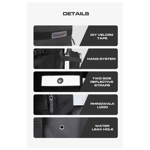 RHINOWALK - BOČNÍ BRAŠNA 20L