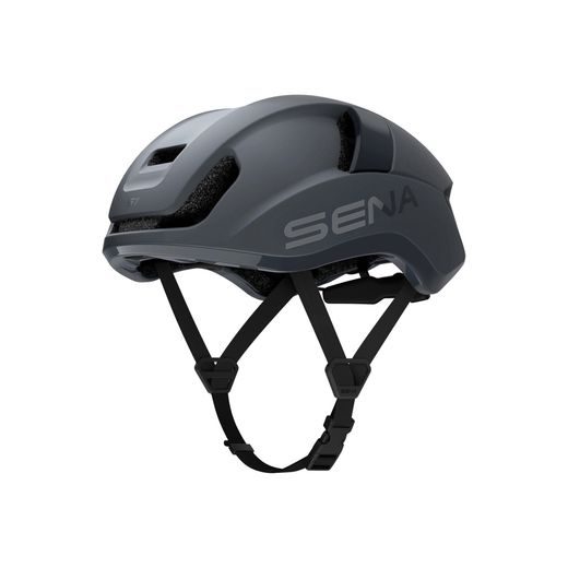 CYKLO PŘILBA S HEADSETEM S1, SENA (MATNÁ ŠEDÁ)