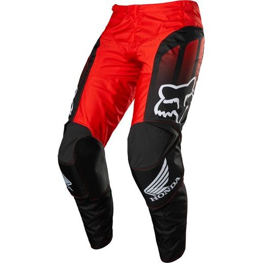 FOX 180 HONDA PANT - BLACK/RED MX