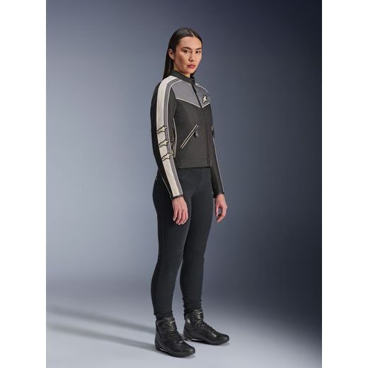 BUNDA STELLA T-DYNO WATER RESISTANT, ALPINESTARS, DÁMSKÁ (ČERNÁ/TMAVĚ ŠEDÁ/ŠEDÁ/BÉŽOVÁ) 2025
