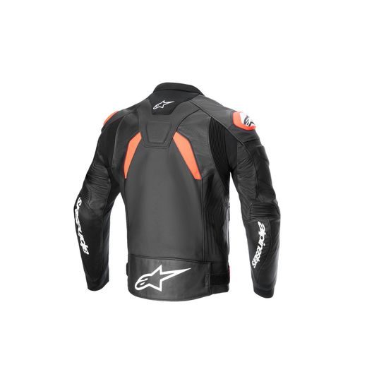 BUNDA GP PLUS R 4 AIRFLOW, ALPINESTARS (ČERNÁ/ČERVENÁ FLUO/BÍLÁ) 2024