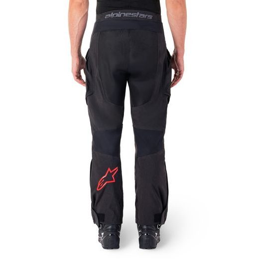 KALHOTY HYDE XT DRYSTAR, ALPINESTARS (ČERNÁ/ČERVENÁ) 2025