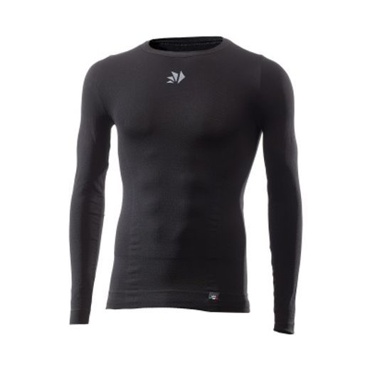 SIXS TS2 V2- TRIČKO S DLOUHÝM RUKÁVEM ČERNÁ