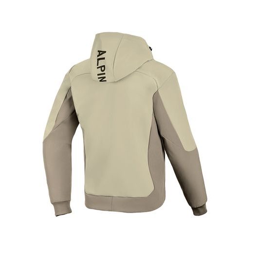 BUNDA RADIUM TECH HOODIE, ALPINESTARS (PÍSKOVÁ/HNĚDÁ) 2026