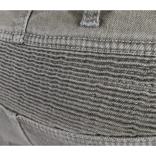 TRILOBITE PÁNSKÉ KALHOTY PARADO DOUBLELAYER SLIM FIT ŠEDÉ PRODLOUŽENÉ