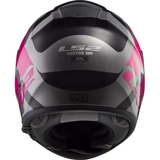LS2 INTEGRÁLNÍ MOTO PŘILBA FF397 VECTOR TRIDENT TITANIUM PINK