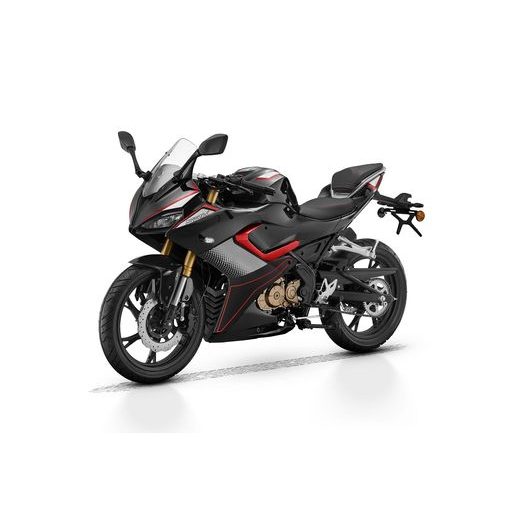 QJMOTOR SRK 125R ČERNÁ