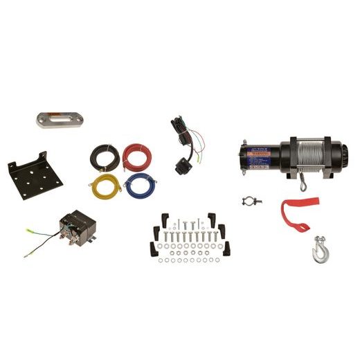 NAVIJÁK ATV / UTV S OCELOVÝM LANEM, TAŽNÁ SÍLA 1 590 KG, Q-TECH