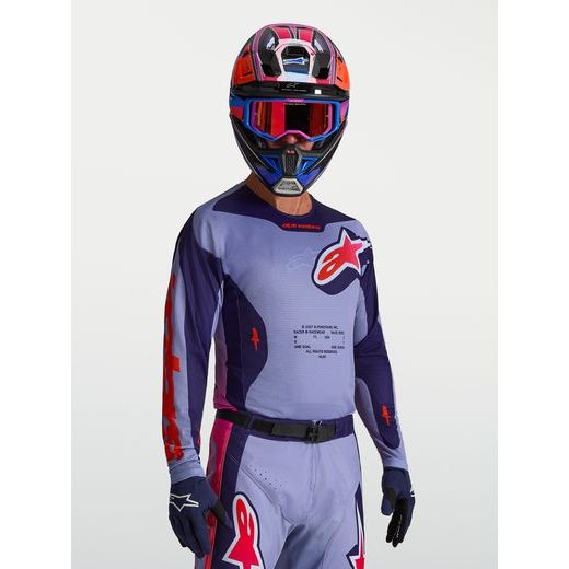 DRES RACER AIR HUNT, ALPINESTARS (SVĚTLE RŮŽOVÁ/FIALOVÁ) 2027