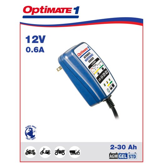 NABÍJEČKA OPTIMATE 1 GLOBAL 12V 0,6A