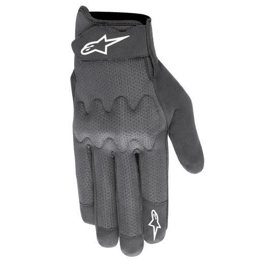 RUKAVICE STATED AIR, ALPINESTARS (ČERNÁ/STŘÍBRNÁ) 2024