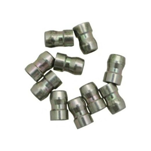 KONCOVKA SVÍČKY OCEL (POVLAK ZINEK/NIKL) 10KUSŮ, BRISK - ČESKÁ REPUBLIKA