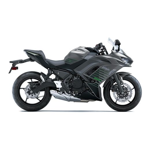 KAWASAKI NINJA 650 MY26 METALLIC MATTE GRAPHENESTEEL GRAY / METALLIC FLAT SPARK BLACK