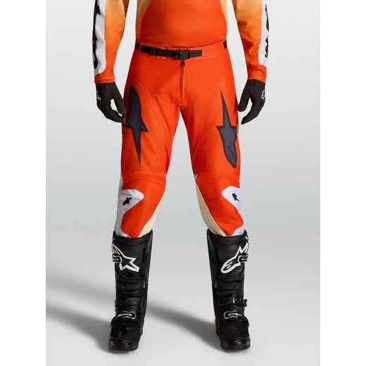KALHOTY RACER AMBER, ALPINESTARS (ČERVENÁ/SVĚTLE ŠEDÁ/ČERNÁ) 2027
