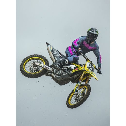 DRES RACER LONE, ALPINESTARS (ŠEDÁ CAMO/FIALOVÁ) 2027