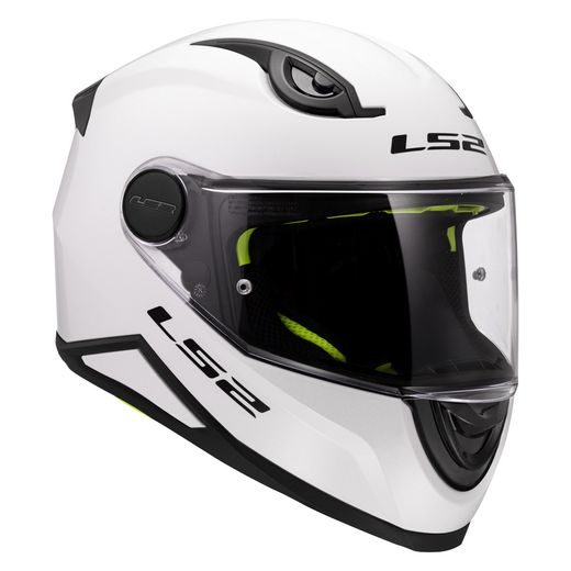 LS2 FF812 KID SOLID WHITE