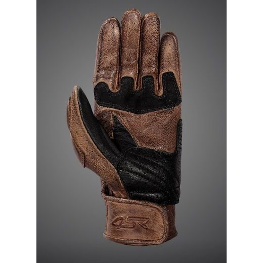 4SR DÁMSKÉ KOŽENÉ MOTO RUKAVICE MONSTER LADY EVO BROWN