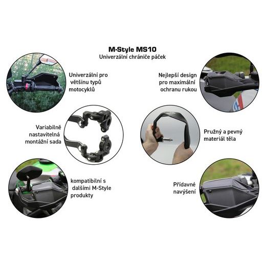 M-STYLE MS10 UNIVERZÁLNÍ CHRÁNIČE PÁČEK – BLASTERY