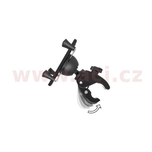 KOMPLETNÍ SESTAVA DRŽÁKU PRO MENŠÍ TELEFONY X-GRIP SE "SNAP-LINK TOUGH-CLAW" UPÍNANÍM NA ŘIDÍTKA, RAM MOUNTS