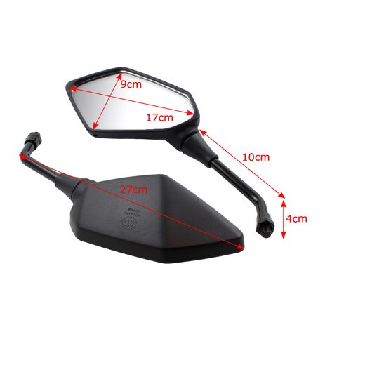 ZPĚTNÁ ZRCÁTKA M-STYLE 731 STYLE KAWASAKI