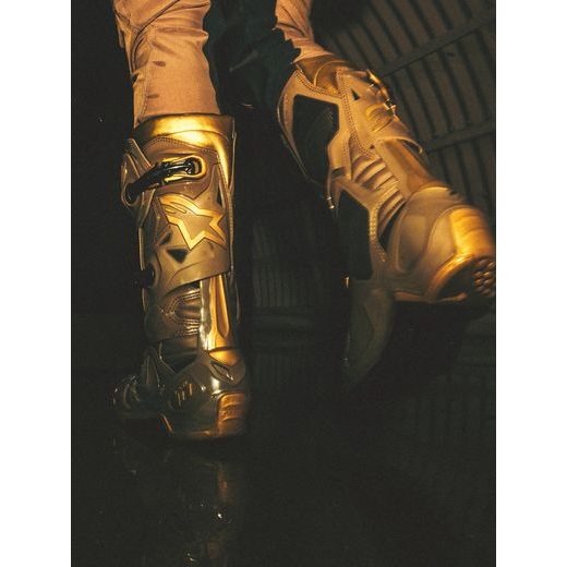BOTY TECH 10 LIMITOVANÁ EDICE AIR GOLD, ALPINESTARS (HNĚDÁ/ZLATÁ) 2026