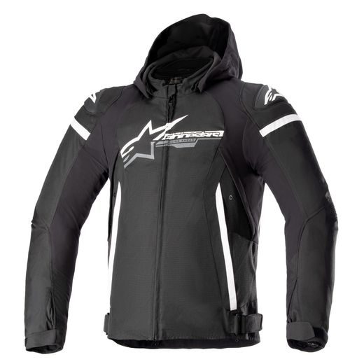 BUNDA ZACA WATERPROOF, ALPINESTARS (ČERNÁ/BÍLÁ) 2024
