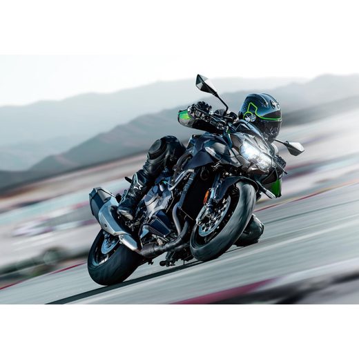 KAWASAKI Z H2 MY26 METALLIC DIABLO BLACK / METALLIC CARBON GRAY