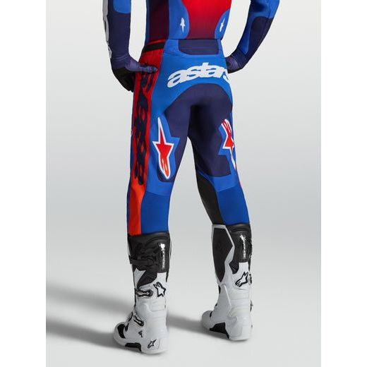 KALHOTY RACER HUNT, ALPINESTARS (MODRÁ/TMAVĚ MODRÁ/ČERVENÁ) 2027