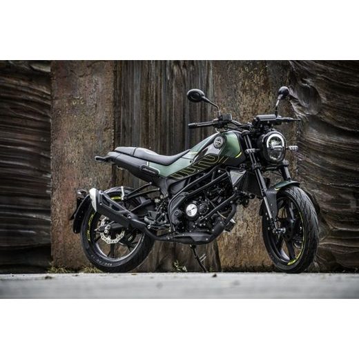 BENELLI LEONCINO 125 EURO5 BÍLÁ
