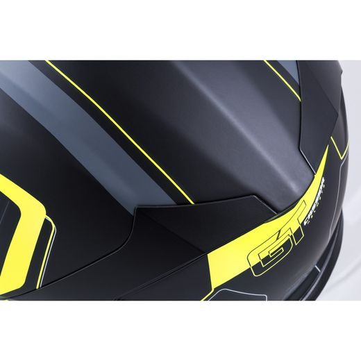 PŘILBA CASSIDA GT 2.0 REPTYL (ČERNÁ/ŽLUTÁ FLUO/BÍLÁ, BALENÍ VČ. PINLOCK FOLIE)