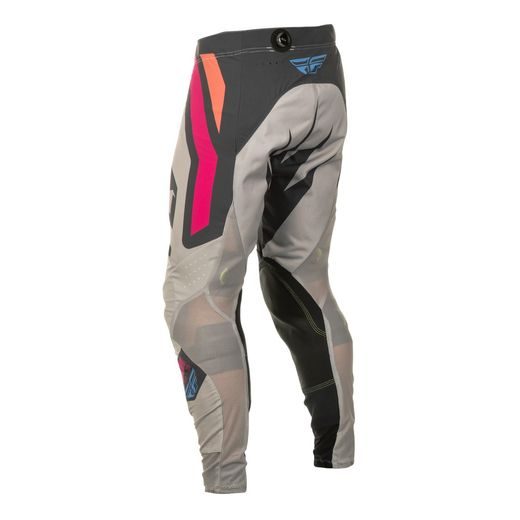 KALHOTY LITE VICE, FLY RACING - USA 2025 (ŠEDÁ/RŮŽOVÁ)