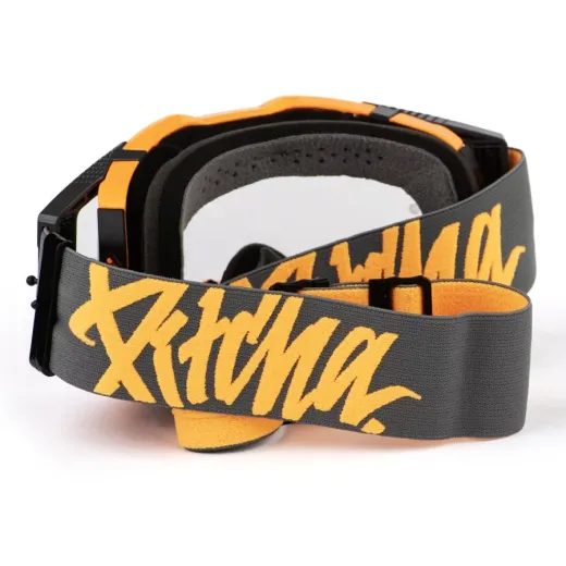 PITCHA MOTOKROSOVÉ BRÝLE FURIOUS ORANGE GREY - CLEAR